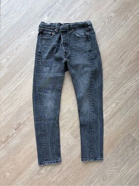 Levi's Black Washed Skinny Jeans